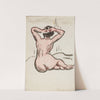 Seated Nude by Carl Newman