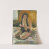 Seated Nude (1913) by Edvard Munch