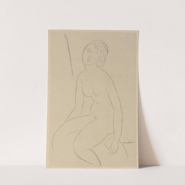 Seated Nude (1918) by Amedeo Modigliani