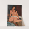 Seated Nude (1917) by Amedeo Modigliani