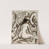 Seated Nude by Carl Newman