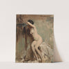 Seated nude by Allan Douglas Davidson