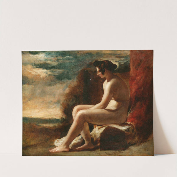 Seated Nude in a Landscape by William Etty