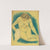 Seated Nude Seen From Above by Paul Gauguin
