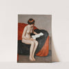 Seated Nude With Sculpture by William McGregor Paxton
