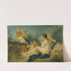 Seated Nymph with Flutes (c. 1750s) by Follower Of François Boucher
