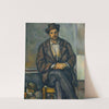 Seated Peasant (ca. 1892–96) by Paul Cézanne