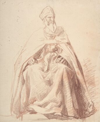 Seated Prelate