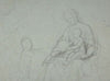 Seated Virgin and Child, and Kneeling Child