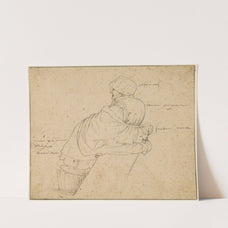 Seated Woman by Roelant Savery