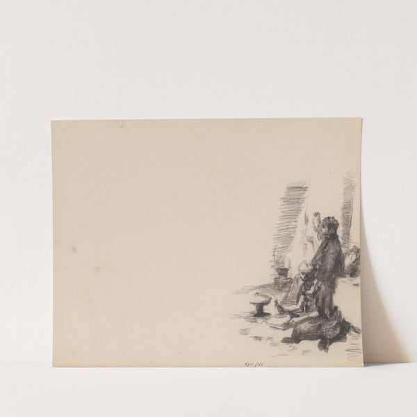 Seated Woman by James Ensor