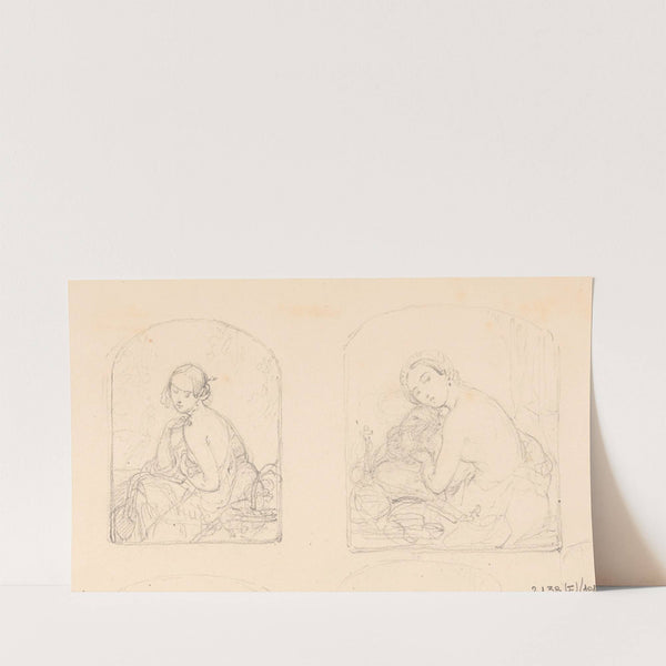 Seated Woman by Nicaise De Keyser