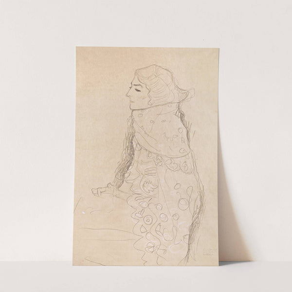 Seated Woman (ca 1910) by Gustav Klimt