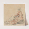 Seated Woman in Profile (1774) by Nicolas Bernard Lépicié