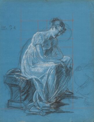 Seated Woman (recto)