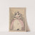 Seated woman wearing pink dress by Thomas Rowlandson