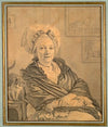 Seated Woman with a Cat (c. 1776)