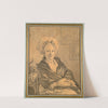 Seated Woman with a Cat (c. 1776) by Jean-Michel the Younger Moreau