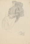 Seated Woman with a Dark Blouse