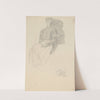 Seated Woman with a Dark Blouse by Umberto Boccioni