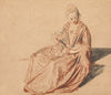 Seated Woman with a Fan