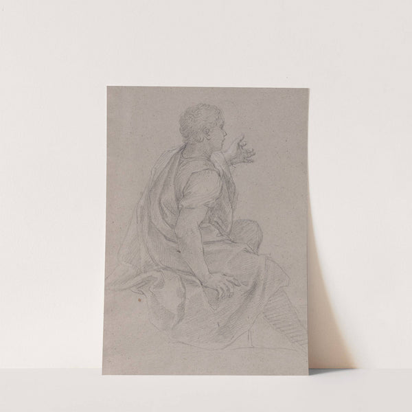Seated Young Man by Giacomo Zoboli