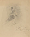 Seated Young Woman (recto)