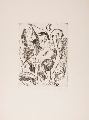 Second Illustration for Chapter 1, from the portfolio ‘The Duchess’ (1917)