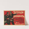 Sedan-Panorama. Am Bahnhof Alexanderplatz (1902) by Karl Schnebel