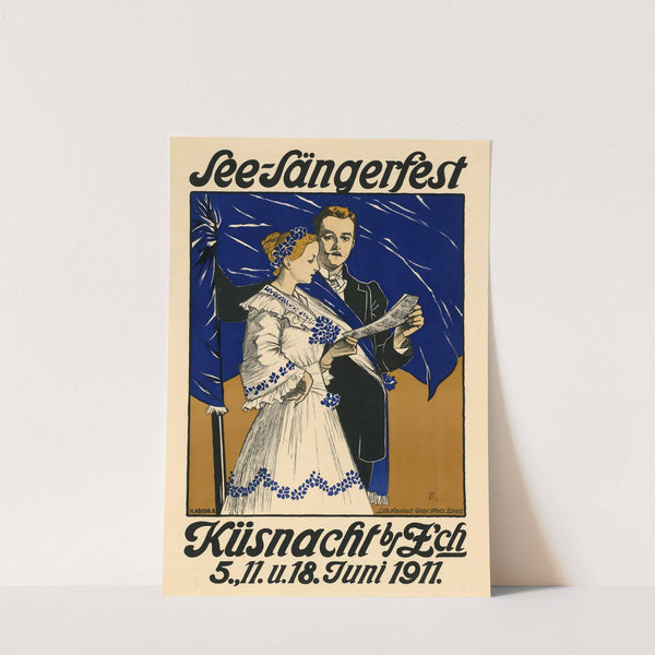 See-Sängerfest Küsnacht 1911 (1911) by H. Abegg