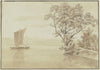 Segelboot auf dem Bodensee bei Mainau