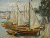 Segelboote Am Wannsee (Sailing Boats On Wannsee Lake)