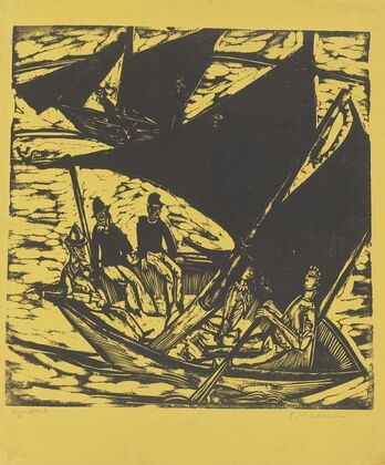 Segelboote bei Fehmarn (1914)