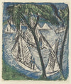 Segelboote bei Grünau (1913)