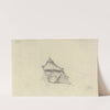 Seine Boat for ‘Le Pont-au-Change’ (probably c. 1854) by Charles Meryon