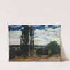 Seine. Landscape with Poplars by Carl Fredrik Hill