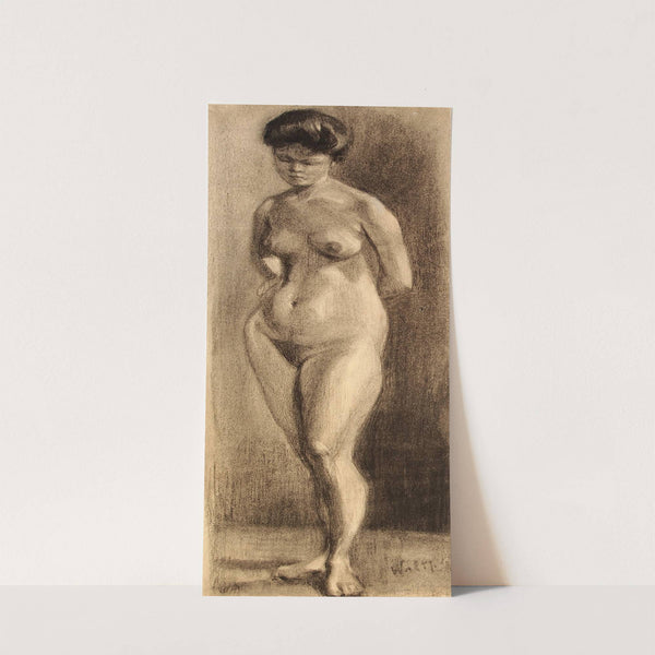 Seisev naisakt (1909) by Lilly Walther