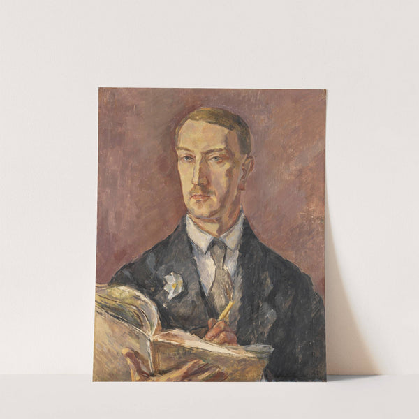 Selbstbildnis by Edmund Conrad Ferdinand von Freyhold