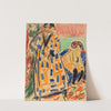 Selbstbildnis mit Modell (1910) by Ernst Ludwig Kirchner