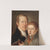 Selbstbildnis mit Sohn by Johann Lederwasch