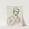 Selbstbildnis mit verbundenen Backen by Friedrich Mosbrugger