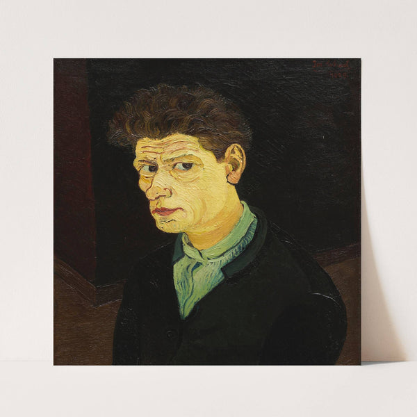 Selbstbildnis nach links (1929) by Josef Scharl