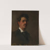 Selbstporträt (1875-1876) by Carl Schuch