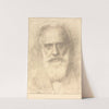 Self-Portrait by Alphonse Legros