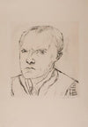 Self-Portrait 1918, plate 1 from the portfolio ‘Faces’ (1918)