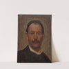 Self-portrait by Herman Norrman