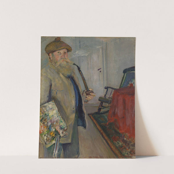 Self-Portrait (1883) by Christian Krohg