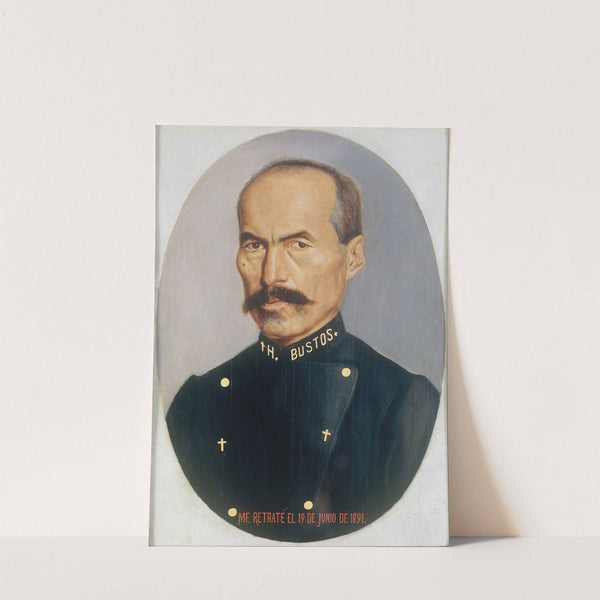 Self-portrait by Hermenegildo Bustos