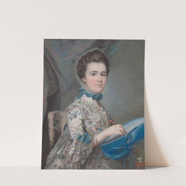 Self-portrait by Lady Mary Lowther