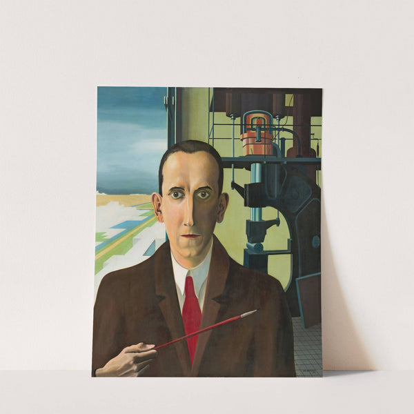 Self portrait by Carl Grossberg